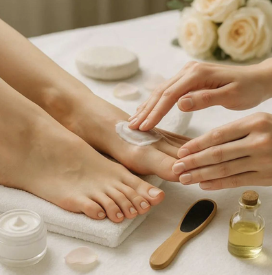 Pedicure - At Luxe Deluxe Nail & Beauty Spa, we redefine luxury. Every detail is designed to offer an unparalleled escape - a place where elegance meets indulgence, and every client is treated with care.

Our carefully curated menu of nail and beauty services blends cutting-edge techniques with the finest premium products, ensuring an experience tailored to your unique style and needs. From exquisite manicures and pedicures to signature spa rejuvenations, each treatment is an immersive journey in relaxation and refinement.

At Luxe Deluxe, beauty is more than skin-deep - it is a lavish experience, a moment to pause, unwind, and allow yourself a taste of luxury.

Call us today to schedule your appointment! Walk-ins welcome.