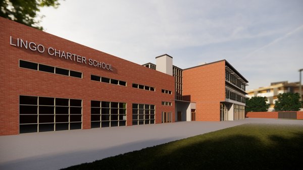 New school construction - New charter school design New school construction - New charter school design