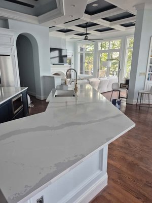 Our Countertop Installation Portfolio - Discover our craftsmanship in kitchens, bathrooms, and commercial spaces. From elegant quartz and classic granite to luxurious marble, each project highlights our attention to detail, quality materials, and commitment to customer satisfaction. Browse our completed installations to see how we transform surfaces into stylish, functional focal points for any space. Our Countertop Installation Portfolio - Discover our craftsmanship in kitchens, bathrooms, and commercial spaces. From elegant quartz and classic granite to luxurious marble, each project highlights our attention to detail, quality materials, and commitment to customer satisfaction. Browse our completed installations to see how we transform surfaces into stylish, functional focal points for any space.