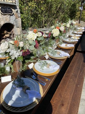 Small Wedding for 25 Guests - At home wedding for family and friends, crab cakes; lamb chop lollipops marinated with mint, rosemary, whole grain mustard and a bit of garlic; filet Mignon with horseradish sauce; grilled vegetables; Swiss lava cakes with vanilla ice cream and homemade caramel sauce with Hawaiian Sea salt Small Wedding for 25 Guests - At home wedding for family and friends, crab cakes; lamb chop lollipops marinated with mint, rosemary, whole grain mustard and a bit of garlic; filet Mignon with horseradish sauce; grilled vegetables; Swiss lava cakes with vanilla ice cream and homemade caramel sauce with Hawaiian Sea salt