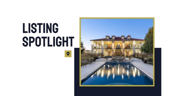 Spotlight Listings - Spotlight Properties is a showcase of some of the homes represented by the Malouff International Group throughout San Antonio and the surrounding areas. Every property receives a customized marketing strategy designed to maximize exposure and attract qualified buyers. Whether it's a luxury estate, a first-time home, an investment property, or new construction, our team is committed to delivering exceptional service, expert guidance, and results driven marketing from listing to closing. We believe every home deserves to be presented at its highest potential, and every client deserves a five-star experience. Spotlight Listings - Spotlight Properties is a showcase of some of the homes represented by the Malouff International Group throughout San Antonio and the surrounding areas. Every property receives a customized marketing strategy designed to maximize exposure and attract qualified buyers. Whether it's a luxury estate, a first-time home, an investment property, or new construction, our team is committed to delivering exceptional service, expert guidance, and results driven marketing from listing to closing. We believe every home deserves to be presented at its highest potential, and every client deserves a five-star experience.