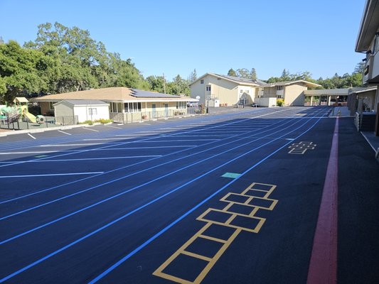 Pavement Marking, Line Striping in San Jose, Ca (Bay Area) - A few different projects with pavement marking, line striping. Pavement Marking, Line Striping in San Jose, Ca (Bay Area) - A few different projects with pavement marking, line striping.