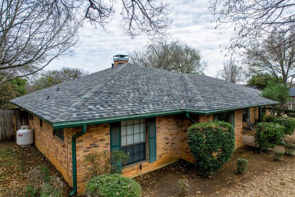 Class 3 shingles - This customer needed a roof that would be covered by their insurance after being denied for their insurance claim. With the installation of class 3 shingles, not only is she now covered, but now qualifies for savings on their premium.