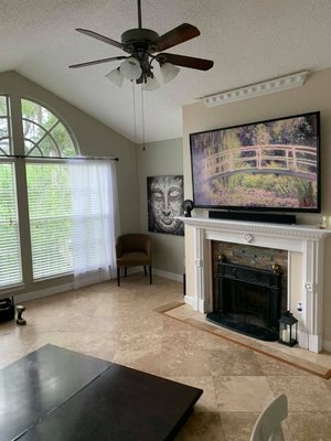 Fireplace TV Mounting - Fireplace TV Mounting