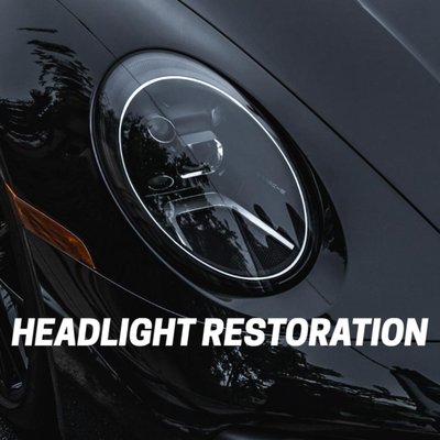 Headlight Restoration - Headlight restoration 
- Improve the overall look of your vehicle 
- Increase your vehicle's resale Value 
- Improve your visibility at night and driving safety
