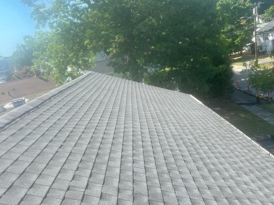 old roof replacement. brand new installation - customer satisfaction guaranteed old roof replacement. brand new installation - customer satisfaction guaranteed