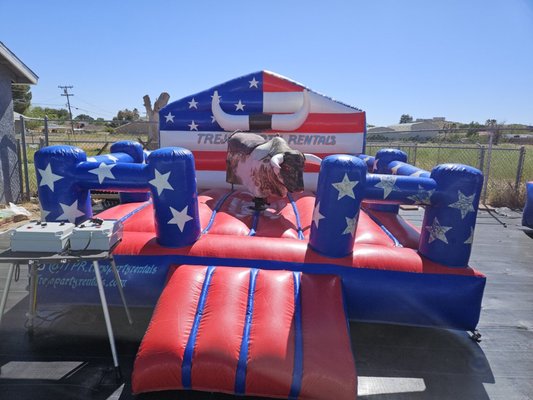 Mechanical Bull - Having a party or event? Create great memories with our fun, exciting, yet safe mechanical bull! Mechanical Bull - Having a party or event? Create great memories with our fun, exciting, yet safe mechanical bull!