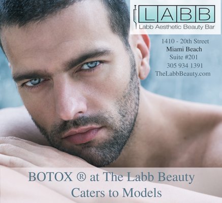 THE LABB BEAUTY YOUR BOTOX SPECIALISTS IN SOUTH BEACH - The Labb Beauty is a Botox Labb Medical Spa Hotspot for Lip fillers and Botox injections. Treatments are relatively painless. Through personal consultation, we can help you decide which option is right for you. BOTOX Cosmetic injections temporarily decrease fine lines, Crow's feet, and wrinkles by blocking the nerve signals and relaxing the facial muscles. Restylane is a family of injectable fillers that utilize hyaluronic acid (HA) to counteract the effects of aging and add volume to the face. VOLUMA® XC Voluma XC, a Juvederm product, is an effective injectable filler commonly used to plump up cheeks that appear flat due to weight loss and/or age. Enjoy your new look as our master injectors help you become even more beautiful. We cater to models and influencers. Call us to enjoy your New Beauty treatment by our Master Injectors. 305 934 1391