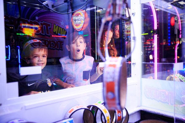 Competitive Arcade - Grab a few friends and head over to the arcade to win awesome prizes! Competitive Arcade - Grab a few friends and head over to the arcade to win awesome prizes!