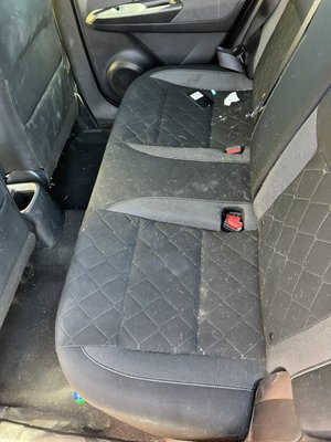 Interior detail - Before and after photos