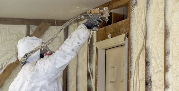 Spray Foam Insulation - Spray foam insulation is an insulation and air barrier material that seals walls, floors, and ceiling cavities against air movement. Spray Foam Insulation - Spray foam insulation is an insulation and air barrier material that seals walls, floors, and ceiling cavities against air movement.