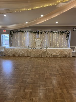 Back drop set up for all events :) - 10x20ft backdrop set up with flowers and fairy lights for 300$ we can make it any color you want wot any color flowers as well Back drop set up for all events :) - 10x20ft backdrop set up with flowers and fairy lights for 300$ we can make it any color you want wot any color flowers as well