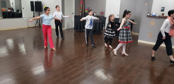 Kid’s Group Class - We teach kids ballroom dancing as well. Get your kid started today Kid’s Group Class - We teach kids ballroom dancing as well. Get your kid started today
