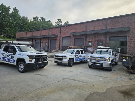 Team Equipment - Service trucks ready to deploy whenever you need us!