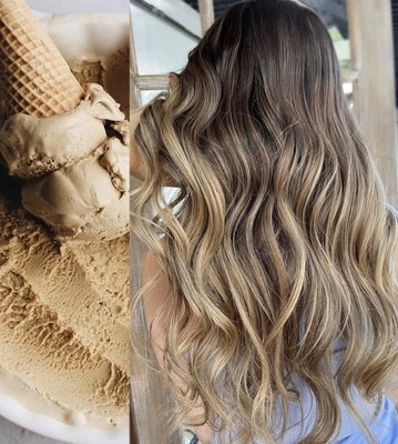 Different Balayage color techniques and styles - The trend of balayage shook the hair community. The beauty of this hair treatment is it gives you the fresh off the beach natural color. The color that is swept on to your locks should be a few shades lighter than your natural base. This look gives you highlights that make your pals question whether or not you got your hair done (which is always a plus).  Balayage can be subtle but it also can be done where you're getting some serious light added in – again it’s all up to you! No matter what, it looks more natural and soft than traditional highlights.  In terms of your wallet, getting balayage done to your hair will cost more than typical highlights but trust us, you do not want to go cheap with this look. However, balayage has fewer regrowth lines due to the technique of the stylist freehanding the color onto the hair which means fewer color appointments. Usually, you’ll need to get your treatment done every 3-6 months.