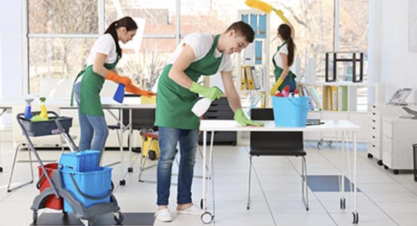 Office Cleaning - The first step in office cleaning is to declutter and organize the space. This means removing any unnecessary items, such as old papers or broken equipment, and ensuring that everything is stored in its proper place. This will not only make the office look neater but will also make it easier to clean.
Next, surfaces such as desks, tables, and countertops should be wiped down with a disinfectant cleaner to kill any germs and bacteria that may be present. Floors should be swept or vacuumed to remove any dust or debris, and then mopped with a cleaning solution to leave them clean and shiny. Office Cleaning - The first step in office cleaning is to declutter and organize the space. This means removing any unnecessary items, such as old papers or broken equipment, and ensuring that everything is stored in its proper place. This will not only make the office look neater but will also make it easier to clean.
Next, surfaces such as desks, tables, and countertops should be wiped down with a disinfectant cleaner to kill any germs and bacteria that may be present. Floors should be swept or vacuumed to remove any dust or debris, and then mopped with a cleaning solution to leave them clean and shiny.