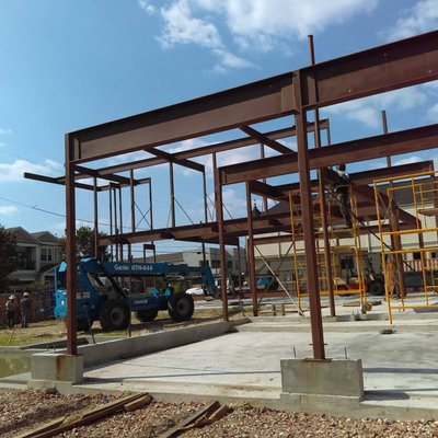 Metal Structure - On this project we did all the metal structure for this factory in Houston. Theres is not small or big project for us!