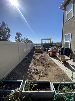 Santee , putting green - In this job we removed 2 big planter boxes full with dirt we also removed about 8 yards from existing soil so we can add our rock base for our synthetic turf installation, we installed a putting green synthetic turf area and another area with regular synthetic turf, the owner is super happy with their new yard . Santee , putting green - In this job we removed 2 big planter boxes full with dirt we also removed about 8 yards from existing soil so we can add our rock base for our synthetic turf installation, we installed a putting green synthetic turf area and another area with regular synthetic turf, the owner is super happy with their new yard .