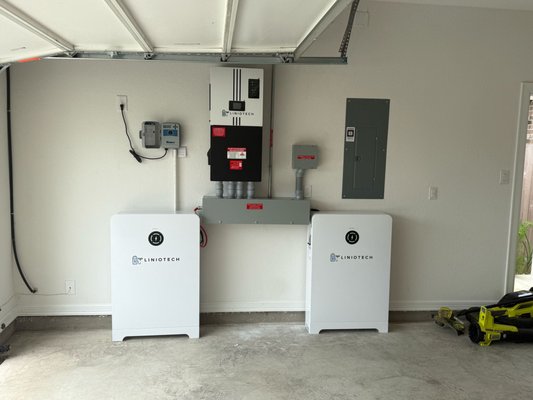 Battery storage for residential - Residential Solar Upgrade – Added battery storage and a new inverter to an existing solar system, enabling energy storage, backup power, and improved efficiency. Battery storage for residential - Residential Solar Upgrade – Added battery storage and a new inverter to an existing solar system, enabling energy storage, backup power, and improved efficiency.