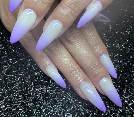 Ombre Nails - We have been in business for 11 years. We specialize in Russian manicure, gel extensions, acrylic nails, hard gels, chrome, French, ombre and any nail art design. We are conveniently located in a booth in Ten One Color Bar. Text us at (818)688-2690 to make an appointment today! Ombre Nails - We have been in business for 11 years. We specialize in Russian manicure, gel extensions, acrylic nails, hard gels, chrome, French, ombre and any nail art design. We are conveniently located in a booth in Ten One Color Bar. Text us at (818)688-2690 to make an appointment today!