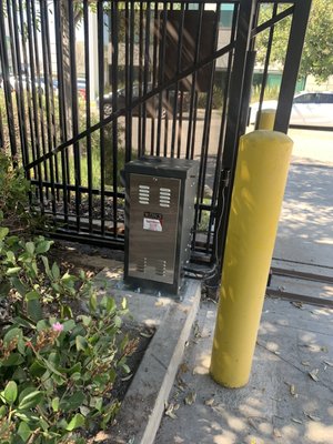 Industrial Gate Operator Installation - A company called us out to replace the DoorKing operator, upon inspection and approval we were honored to replace the gate opener/ operator and it's concrete pad that was moving and causing the old motor to go bad. We ordered, delivered and installed the opener for industrial gate.
As you can see we provide Industrial, commercial and residential services. We Love It ALL! Try us out you won't regret it. Call us at 833.468.4283. Industrial Gate Operator Installation - A company called us out to replace the DoorKing operator, upon inspection and approval we were honored to replace the gate opener/ operator and it's concrete pad that was moving and causing the old motor to go bad. We ordered, delivered and installed the opener for industrial gate.
As you can see we provide Industrial, commercial and residential services. We Love It ALL! Try us out you won't regret it. Call us at 833.468.4283.