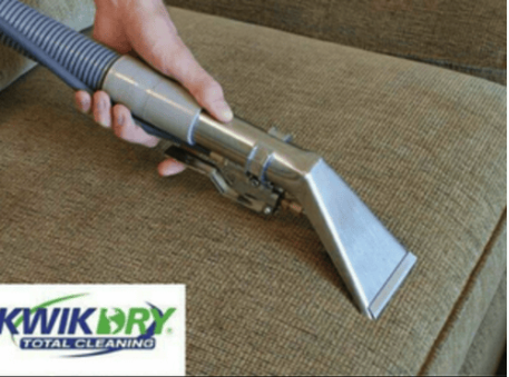 Upholstery Cleaning - All-Natural Upholstery Cleaning for Your Home or Business. From children and pets to friends and guests – whoever the culprit is – your upholstery is a vulnerable victim time and again. Kwik Dry Total Cleaning’s all-natural citrus-based formula cleans even the toughest stains leaving your cushions looking new and smelling fresh. We even give our customers a free bottle of our spot remover with every job, that can be used on any fabric, including your clothes.

Kwik Dry’s upholstery cleaning treatments dry in about an hour*. We are known for completely removing stubborn dirt and stains that no one else can. If Kwik Dry cannot get the stain out, then it’s not coming out.

Our mission is to provide you with the most outstanding upholstery cleaning service ever. Call Kwik Dry today for prompt arrivals, clear and honest pricing, exceptional service and guaranteed satisfaction.

*Fabrics may take longer to dry when Kwik Guard is applied or when upholstery is heavily soiled