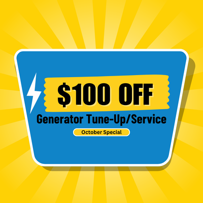 $100 Off Generator Tune-Up/Service - Chesapeake Electric is a locally-owned and operated company offering residential and commercial electrician services like ceiling fan installation, electric vehicle charging, emergency electrician services, and home standby generators in Annapolis, MD, for over 10 years. $100 Off Generator Tune-Up/Service - Chesapeake Electric is a locally-owned and operated company offering residential and commercial electrician services like ceiling fan installation, electric vehicle charging, emergency electrician services, and home standby generators in Annapolis, MD, for over 10 years.