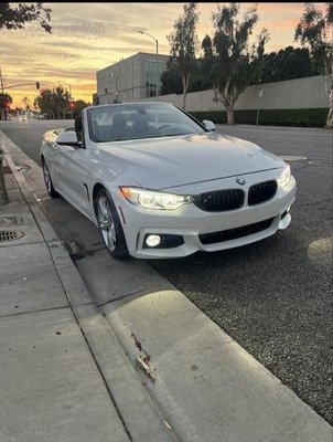 Front end repairs to a BMW - Customer was in a head on collision with their BMW. We set up tow truck to get their vehicle to our facility safely while coordinating a rental car for our customer. We worked directly with their insurance company to help alleviate the stress that comes with a car accident. The repairs were finished within a few weeks and the customer was very happy to have entrusted THELACARGUYS. Front end repairs to a BMW - Customer was in a head on collision with their BMW. We set up tow truck to get their vehicle to our facility safely while coordinating a rental car for our customer. We worked directly with their insurance company to help alleviate the stress that comes with a car accident. The repairs were finished within a few weeks and the customer was very happy to have entrusted THELACARGUYS.