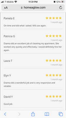 Previous Satisfied Clients - Reviews from previous clients. Call now to schedule your cleaning 03-01-2023 Previous Satisfied Clients - Reviews from previous clients. Call now to schedule your cleaning 03-01-2023