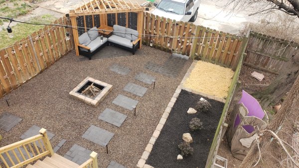 New outdoor living space - This customer was in need of a serious living space upgrade! We made that happen. New outdoor living space - This customer was in need of a serious living space upgrade! We made that happen.