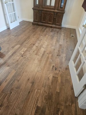 Vinyl Plank Installation with National Flooring - Take a look at this fabulous vinyl plank transformation! The expert craftsmanship of our O'Fallon Family Installers is truly second to none. We strive to deliver flawless, 5-star results on every single job. Ready to upgrade your space? Reach out today to schedule your Free In-Home Estimate! Vinyl Plank Installation with National Flooring - Take a look at this fabulous vinyl plank transformation! The expert craftsmanship of our O'Fallon Family Installers is truly second to none. We strive to deliver flawless, 5-star results on every single job. Ready to upgrade your space? Reach out today to schedule your Free In-Home Estimate!