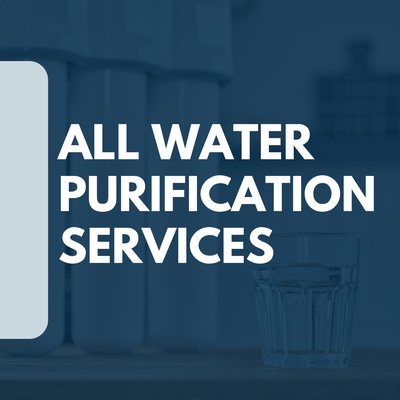 All Water Purification Services - Whether your home is nestled in the countryside or part of a suburban neighborhood, your well water supply likely originates from groundwater or surface water sources. The way you treat this water affects nearly every corner of your life at home, from the quality of the water for drinking, cooking and bathing, to the health and longevity of water-using appliances. If you’re a homeowner, you bear the responsibility for ensuring the quality of your water and managing any necessary treatments. We offer a variety of treatment solutions to effectively address your needs. First, let’s break it down into the two kinds of water use, and how we treat both. All Water Purification Services - Whether your home is nestled in the countryside or part of a suburban neighborhood, your well water supply likely originates from groundwater or surface water sources. The way you treat this water affects nearly every corner of your life at home, from the quality of the water for drinking, cooking and bathing, to the health and longevity of water-using appliances. If you’re a homeowner, you bear the responsibility for ensuring the quality of your water and managing any necessary treatments. We offer a variety of treatment solutions to effectively address your needs. First, let’s break it down into the two kinds of water use, and how we treat both.