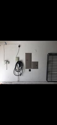 Ev system with surge protection - This homeowner purchased a new Tesla and wanted the convenience of charging quickly from home. We are do multiples of these every week as they gain popularity. Also installed a whole home surge protector to ensure that everything is protected.
