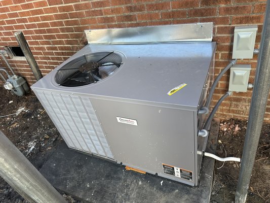 System swap out - Newly installed package unit heat pump System swap out - Newly installed package unit heat pump