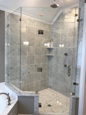 Glass Shower Enclosures - Are you ready to upgrade your bathroom shower?! Custom shower doors are a great way to upgrade the look of your bathroom affordably. Our experts will work with you to make your vision come to life. Glass Shower Enclosures - Are you ready to upgrade your bathroom shower?! Custom shower doors are a great way to upgrade the look of your bathroom affordably. Our experts will work with you to make your vision come to life.
