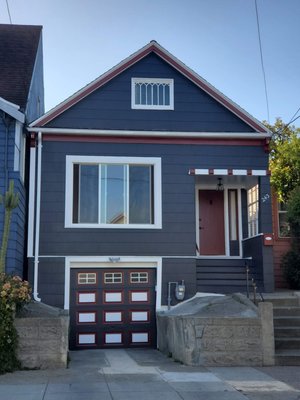 exterior house - se pinto todo el exterior frontal