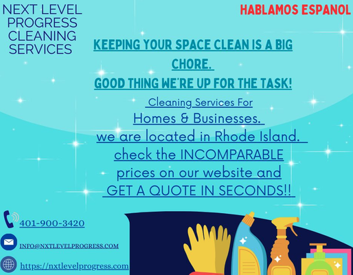Let Us Help You - Hard Working, Attention to Detail, Efficient and Proficient. Friendly English  and Spanish speaking staff. Properly insured and bonded.