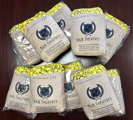 B&B Theatre Popcorn Squishies - These squishies were a custom design for B&B Theatres. Being a family oriented theatre, they really wanted a way to connect with the community. What better way then their very own squish! B&B Theatre Popcorn Squishies - These squishies were a custom design for B&B Theatres. Being a family oriented theatre, they really wanted a way to connect with the community. What better way then their very own squish!