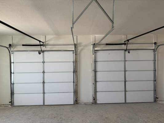 Andrews Gates & Garage Doors - Our business card & truck.