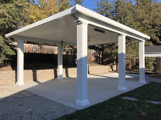 Aluminum Patio Covers - Custom Covers for Any Space
Recognizing the individuality of each outdoor space, we provide custom-ordered aluminum patio covers tailored to your unique preferences. With limitless possibilities, we collaborate closely with you to design covers that harmonize with your home's architecture and reflect your personal style. Whether you envision a contemporary or traditional look, our team is committed to realizing your vision. From determining the ideal size and shape to selecting the perfect color and finishes, we ensure your patio cover is a genuine representation of your taste while enhancing the allure of your outdoor living area. Aluminum Patio Covers - Custom Covers for Any Space
Recognizing the individuality of each outdoor space, we provide custom-ordered aluminum patio covers tailored to your unique preferences. With limitless possibilities, we collaborate closely with you to design covers that harmonize with your home's architecture and reflect your personal style. Whether you envision a contemporary or traditional look, our team is committed to realizing your vision. From determining the ideal size and shape to selecting the perfect color and finishes, we ensure your patio cover is a genuine representation of your taste while enhancing the allure of your outdoor living area.