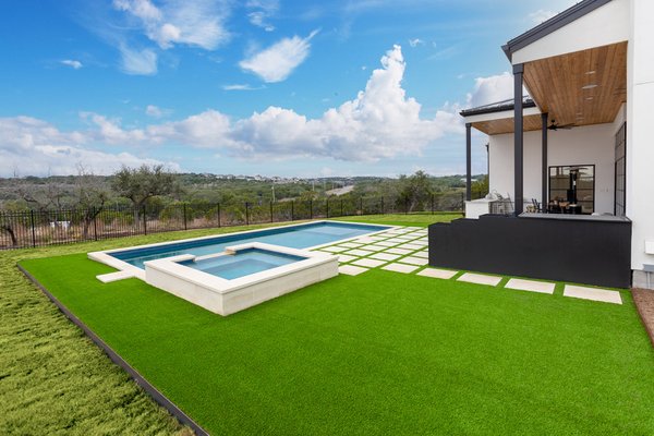 Pools with Artificial Turf - If you have a pool, your life will change for the better with artificial turf. Spend less time skimming dirt and debris from your pool and stop rinsing off wet, muddy feet! Your pool isn't looking its best surrounded by dead, brown grass, either. Artificial turf will make your pool look luxe, whether it's in or above ground! Contact us for a FREE estimate! Pools with Artificial Turf - If you have a pool, your life will change for the better with artificial turf. Spend less time skimming dirt and debris from your pool and stop rinsing off wet, muddy feet! Your pool isn't looking its best surrounded by dead, brown grass, either. Artificial turf will make your pool look luxe, whether it's in or above ground! Contact us for a FREE estimate!