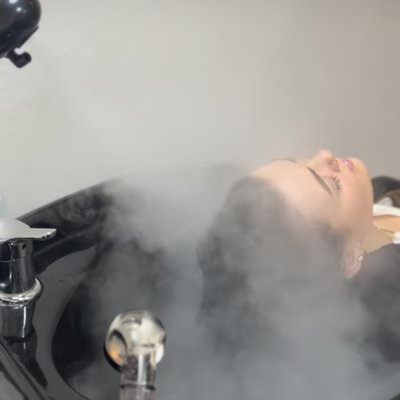 Scalp Ritual - A spa experience for your scalp using skincare-like products and ayurvedic scalp massage techniques. Experience the hot and cold sensations of the cooling scalp treatment and the warm steam. Created for dry/flakey scalps, mild scalp conditions, those wanting to grow or regrow their hair and renewal. Utilizing impactful ingredients such as kukui oil, cranberry oil, argan oil, chamomile, quinoa protein, camphor, peppermint and menthol. Clarifying treatment, scalp scrub, and masque included. Scalp Ritual - A spa experience for your scalp using skincare-like products and ayurvedic scalp massage techniques. Experience the hot and cold sensations of the cooling scalp treatment and the warm steam. Created for dry/flakey scalps, mild scalp conditions, those wanting to grow or regrow their hair and renewal. Utilizing impactful ingredients such as kukui oil, cranberry oil, argan oil, chamomile, quinoa protein, camphor, peppermint and menthol. Clarifying treatment, scalp scrub, and masque included.