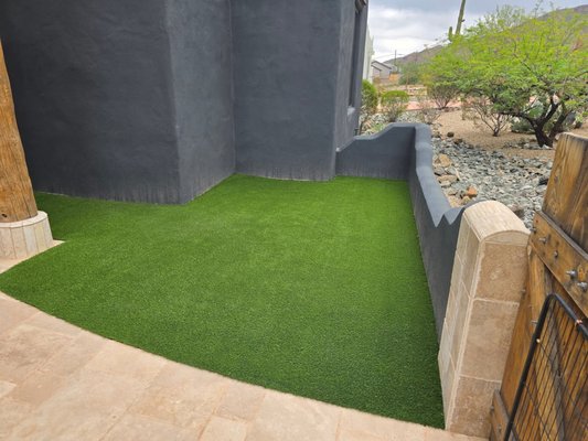 Front Yard Artificial Turf Install in Scottsdale - Upgrade your home’s curb appeal with Install Turf Az’s front yard artificial turf installation services. Our premium, pet-friendly synthetic grass offers a lush, green appearance all year long while eliminating the need for watering, mowing, or harsh chemicals. Designed for durability and comfort, our turf provides a spotless, welcoming landscape that can withstand active pets and foot traffic alike. Trust Install Turf Az to create an attractive, low-maintenance front yard that enhances your property value and gives your pets a safe place to play. Front Yard Artificial Turf Install in Scottsdale - Upgrade your home’s curb appeal with Install Turf Az’s front yard artificial turf installation services. Our premium, pet-friendly synthetic grass offers a lush, green appearance all year long while eliminating the need for watering, mowing, or harsh chemicals. Designed for durability and comfort, our turf provides a spotless, welcoming landscape that can withstand active pets and foot traffic alike. Trust Install Turf Az to create an attractive, low-maintenance front yard that enhances your property value and gives your pets a safe place to play.