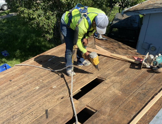Roof Replacement - Protect Your Home with Quality Roof Replacement
We provide dependable roof replacement services designed to safeguard your home from Sonoma County weather. Our certified team handles complete tear-offs, structural repairs, and high-quality shingle installation for lasting protection.
Benefits of a Professional Roof Replacement
Replacing your roof is not just about aesthetics, it’s a critical step in maintaining your home’s safety, energy efficiency, and value. At Doughty Enterprises, our roof replacement services include structural reinforcement, high-quality materials, and certified installation practices to ensure superior results. We handle everything from minor repairs to complete roof overhauls, providing assurance that your home is protected for decades.

Structural Integrity: Our roof replacement process identifies weakened framing, dry rot, or sagging areas and reinforces them to meet modern load standards, preventing structural failure over time.
Durable Materials: Using premium shingles from GAF and Malarkey, our replacements resist wind, rain, and UV exposure while qualifying for exclusive 50-year warranties.
Storm Damage Repair:  We address previous storm or hail damage, replace compromised shingles, and apply weather-tight flashing to prevent future leaks and costly repairs.
Energy Efficiency: Proper installation, ventilation, and insulation during replacement upgrades your home’s thermal performance, reducing heating and cooling costs.
Diverse Roof Replacement: From tear-off to finishing ridge caps, our licensed general contractors provide a “one-stop” service that includes carpentry, flashing, and water-proofing, unlike standard roofing companies.
Resale Value: A professionally installed roof elevates curb appeal, making your home more attractive to potential buyers while maintaining long-term investment value.
Safety Compliance: All replacements comply with building codes and manufacturer requirements, keeping your warranties valid and ensuring fire and weather safety standards are met.
Customized Solutions: Every roof replacement is designed for your home’s specific pitch, style, and structural needs, ensuring optimal drainage and performance.
Our team’s focus on quality over quantity, combined with decades of local experience, guarantees that every roof we replace is reliable, durable, and built to last. We also integrate attic insulation, ventilation upgrades, and gutter systems to complete the protection package.