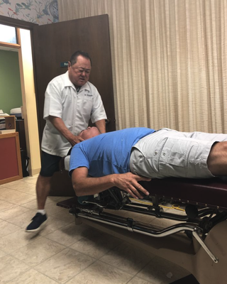 Dr. Harada- Practicing Since 1978 - We provide Chiropractic treatments for back, neck, shoulder, leg, arm pain, headaches and stress due to accidents, injuries or unkown causes without the use of drugs or surgery. Emergencies seen immediately or within one day. As a member of the Foundation for Wellness Professionals we can provide Health and Wellness Programs for those who are interested. Dr. Harada- Practicing Since 1978 - We provide Chiropractic treatments for back, neck, shoulder, leg, arm pain, headaches and stress due to accidents, injuries or unkown causes without the use of drugs or surgery. Emergencies seen immediately or within one day. As a member of the Foundation for Wellness Professionals we can provide Health and Wellness Programs for those who are interested.