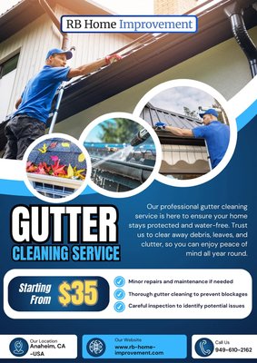 Ask for flyer promotion discounts - 35$ discount same day services for single story .
75$ discount same day services for 2nd story work.
Free rinse with first initial consultation . For same day service Ask for flyer promotion discounts - 35$ discount same day services for single story .
75$ discount same day services for 2nd story work.
Free rinse with first initial consultation . For same day service