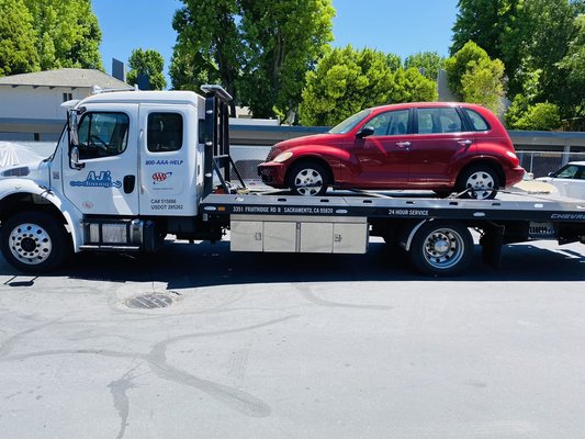 Tow, Roadside Assitance - Make a stressful situation less of a hassle when you turn to AJ’s towing for reliable and roadside service. No matter if you are locked out of your vehicle, in need of a tire change, a battery jump start, fuel delivery, you can trust our professional drivers to get the job done. For your convenience, our services are available anywhere in all surrounding Cities of Sacramento. With our advanced dispatching capabilities, we are ready to come to you when you are in need of a vehicle, motorcycle Tow or roadside assistance.
AJS Towing has flatbed and wheel lift tow trucks and Towing service in Sacramento, on duty 24-7 to handle your all requests, as well as medium and heavy-duty trucks for larger vehicles. Tow, Roadside Assitance - Make a stressful situation less of a hassle when you turn to AJ’s towing for reliable and roadside service. No matter if you are locked out of your vehicle, in need of a tire change, a battery jump start, fuel delivery, you can trust our professional drivers to get the job done. For your convenience, our services are available anywhere in all surrounding Cities of Sacramento. With our advanced dispatching capabilities, we are ready to come to you when you are in need of a vehicle, motorcycle Tow or roadside assistance.
AJS Towing has flatbed and wheel lift tow trucks and Towing service in Sacramento, on duty 24-7 to handle your all requests, as well as medium and heavy-duty trucks for larger vehicles.