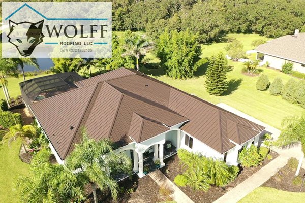 Standing Seam Metal Roof - This is a standing Seam metal roof. This product offers a long lifespan and a beautiful look to any home. Standing Seam Metal Roof - This is a standing Seam metal roof. This product offers a long lifespan and a beautiful look to any home.