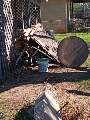 Removal of old lumber. - customer phone requested Lumber to be hauled off job completed Removal of old lumber. - customer phone requested Lumber to be hauled off job completed