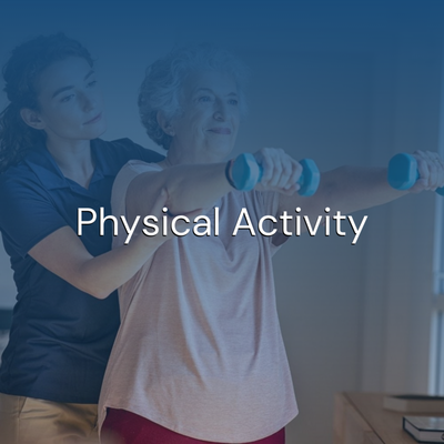 Physical Activity - We excel at making simple things special, yet we have the expertise
to provide highly skilled and complex care to keep a loved one safely in their home. Physical Activity - We excel at making simple things special, yet we have the expertise
to provide highly skilled and complex care to keep a loved one safely in their home.